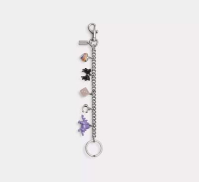 Motif Chain Bag Charm