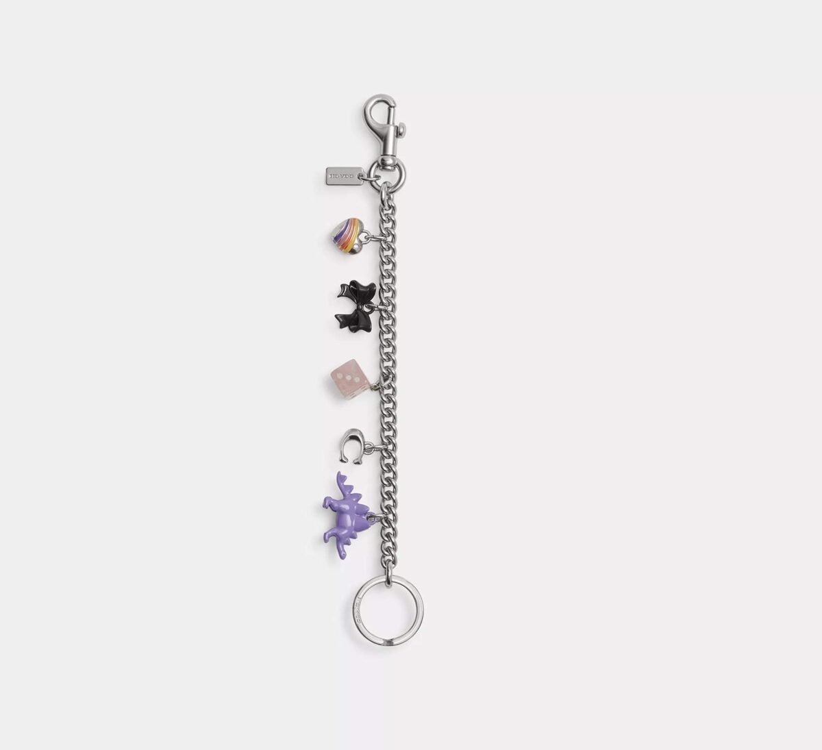 Motif Chain Bag Charm
