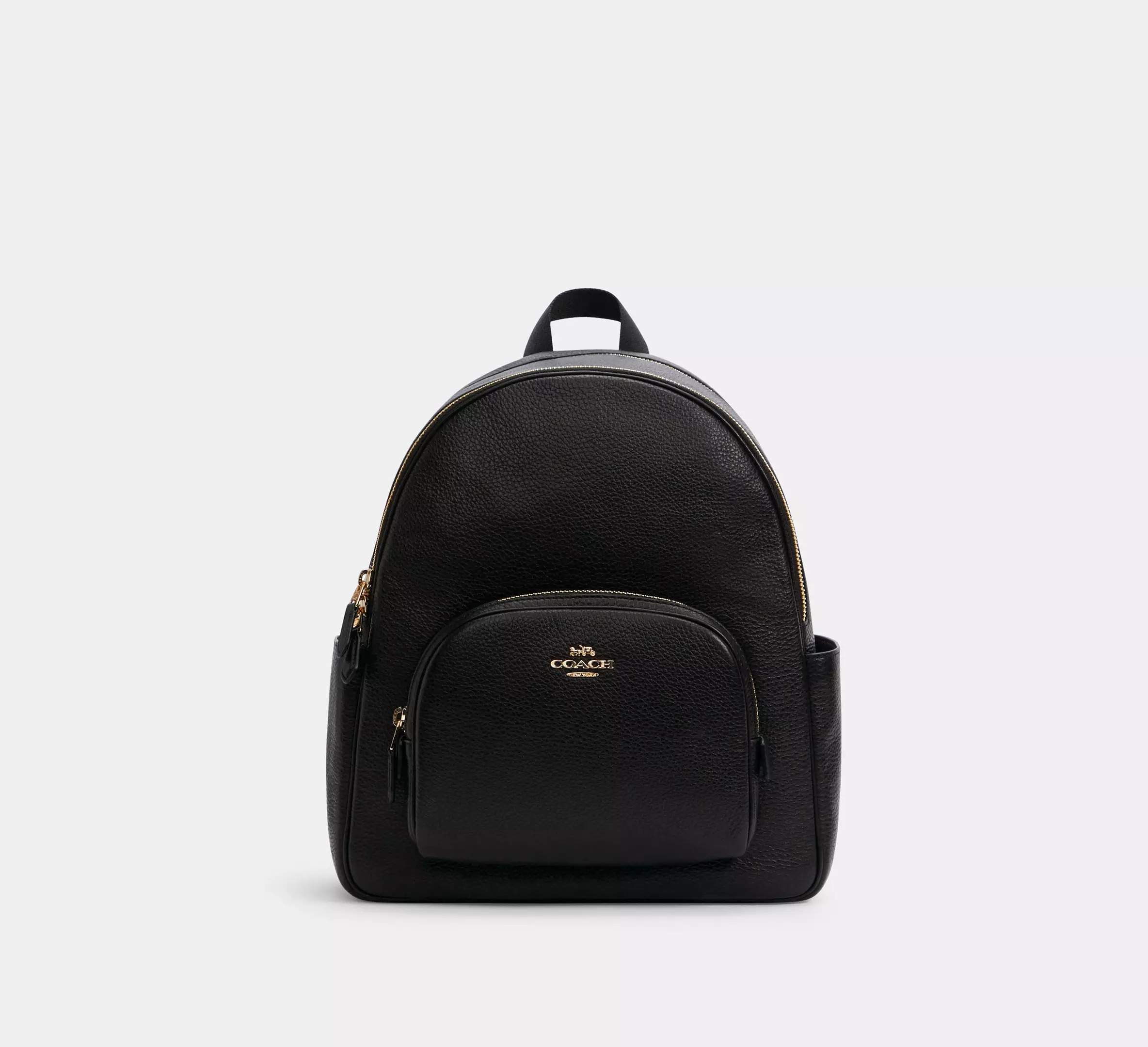 Coach Court Backpack Gold/Black