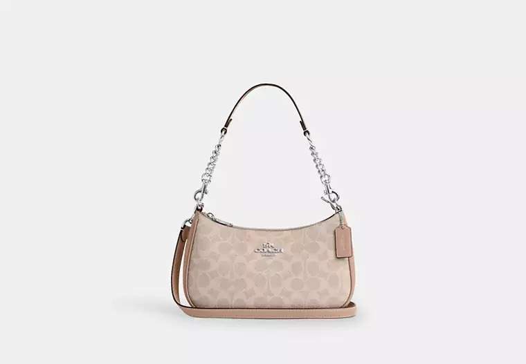 Teri Shoulder Bag In Signature Canvas