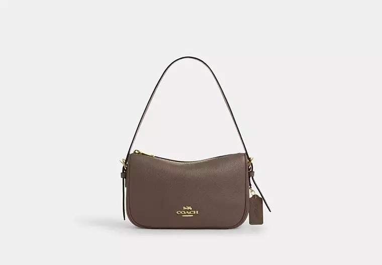 Coach Kailey Shoulder Bag Gold/Dark Stone