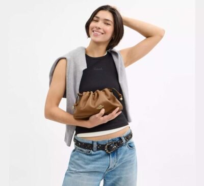 Faye Shoulder Bag With Ruching