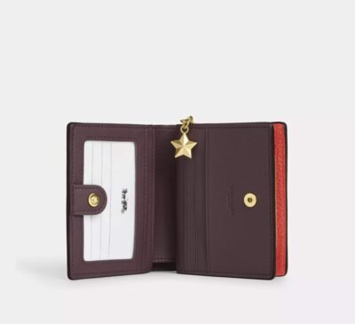 Snap Wallet With Charm