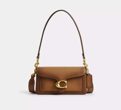 Coach Tabby Shoulder Bag 20 Brass/Honey Brown