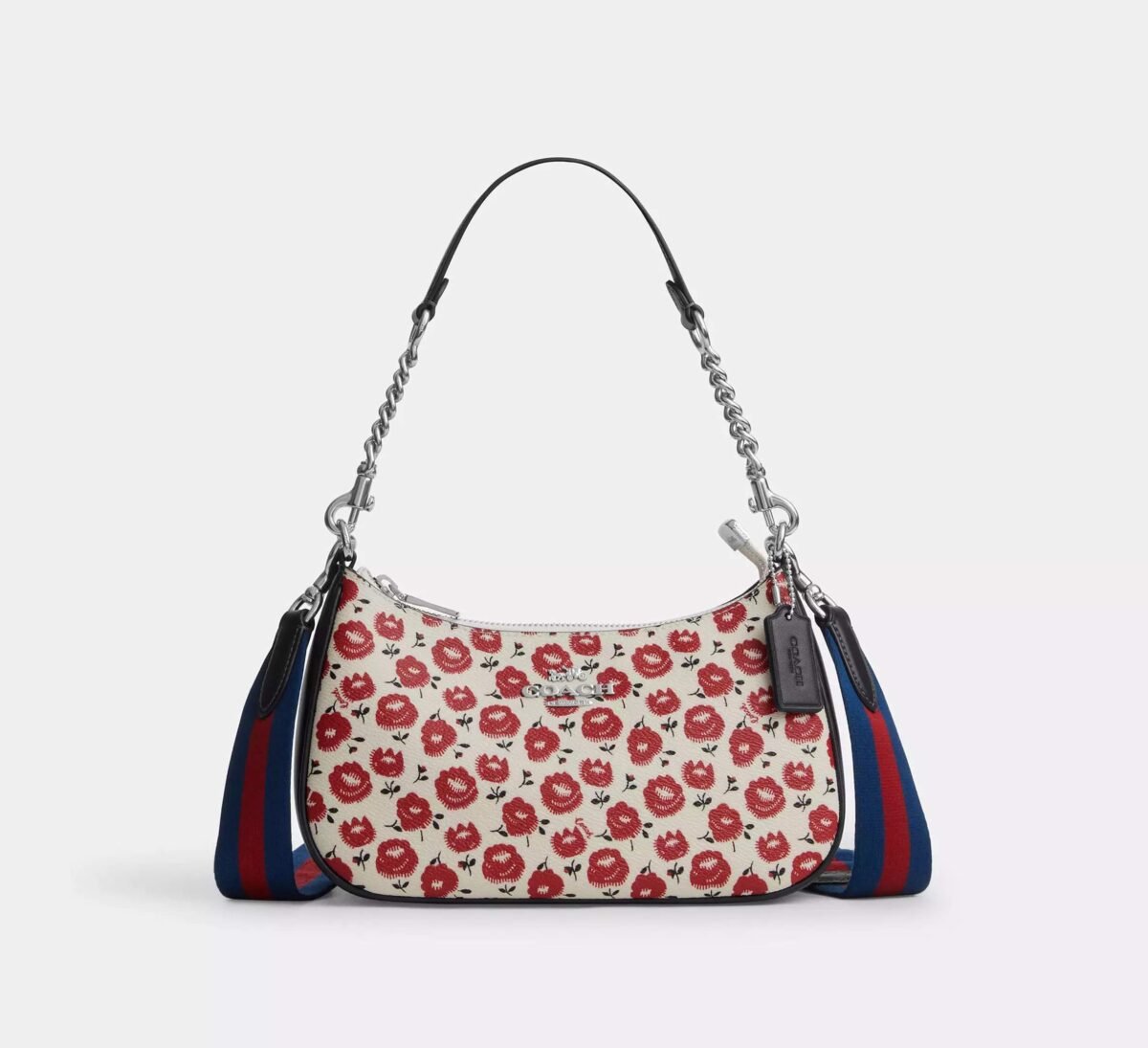Teri Shoulder Bag With Floral Print