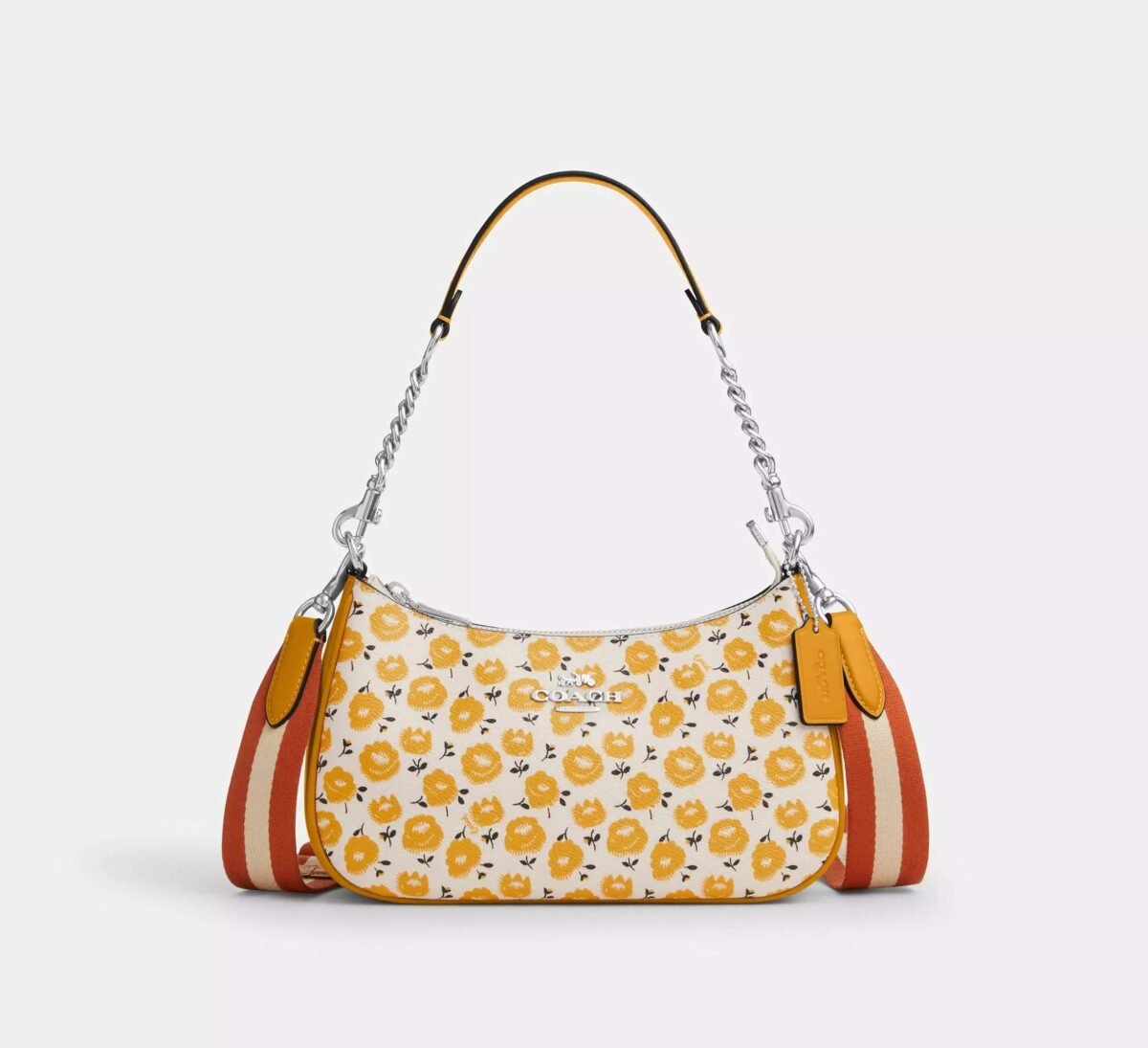 Teri Shoulder Bag With Floral Print