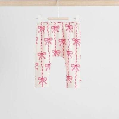 Red/Cream Baby Bow Sweaters and Leggings Set 2 Piece