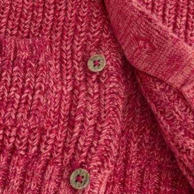 My First Christmas Knitted Baby Cardigan