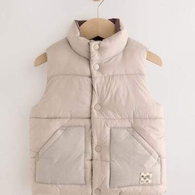 Neutral Padded Gilet