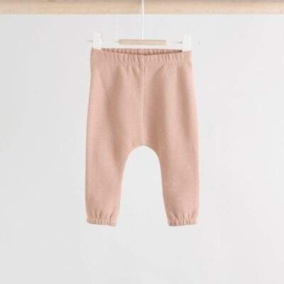 Neutral Checkerboard Baby Fleece Top and Joggers Set