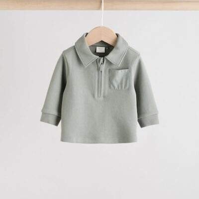 Grey Baby Top and Leggings Set