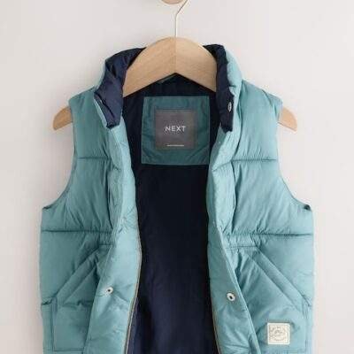 Light Blue Padded Gilet