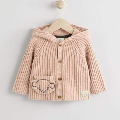 Neutral 100% Cotton Cardigan