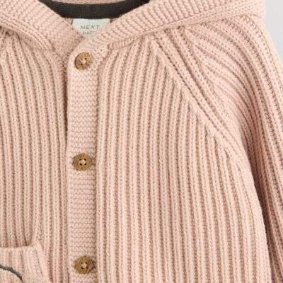 Neutral 100% Cotton Cardigan