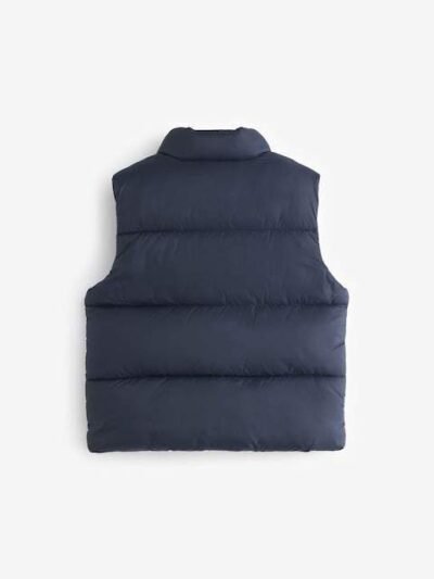 Navy Blue Padded Gilet