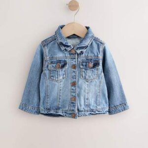 Mid Blue Denim Western 100% Cotton Jacket