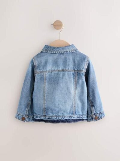 Mid Blue Denim Western 100% Cotton Jacket