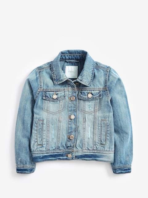 Mid Blue Western 100% Cotton Jacket