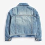 Mid Blue Western 100% Cotton Jacket