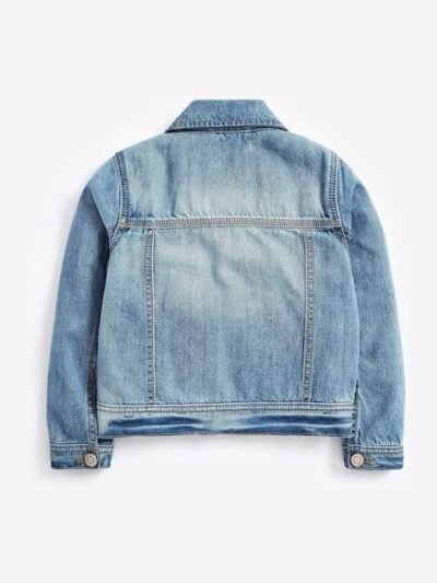 Mid Blue Western 100% Cotton Jacket