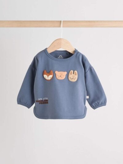 Blue Woodland Top and Leggings 2 Piece Baby Set