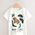 Khaki Green Hooded Overshirt and T-Shirt Set 2 Piece