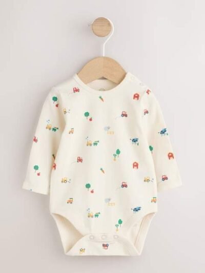 Green Farm Cord Dungarees and Bodysuit Baby Set