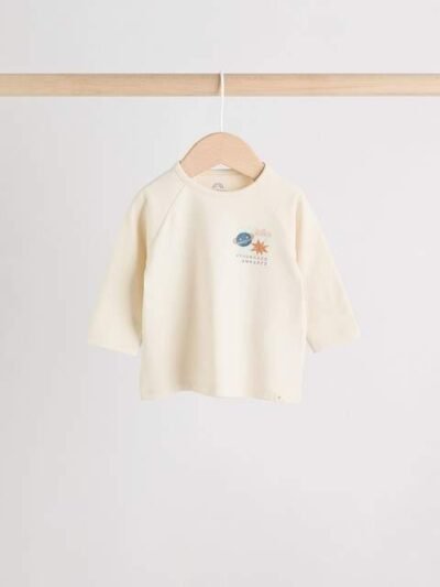 Blue Space Top and Leggings 2 Piece Baby Set