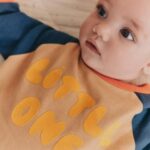 Multi Colourblock Baby Sweat Romper