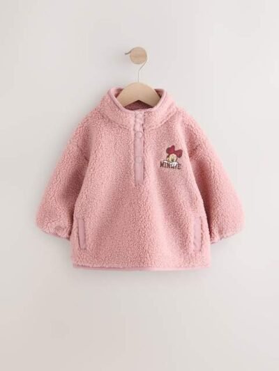 Pink Disney Minnie Fleece Top