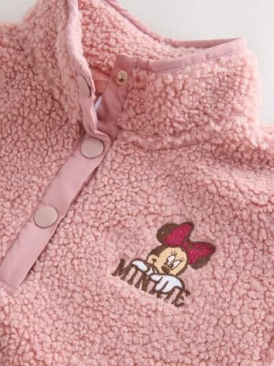 Pink Disney Minnie Fleece Top