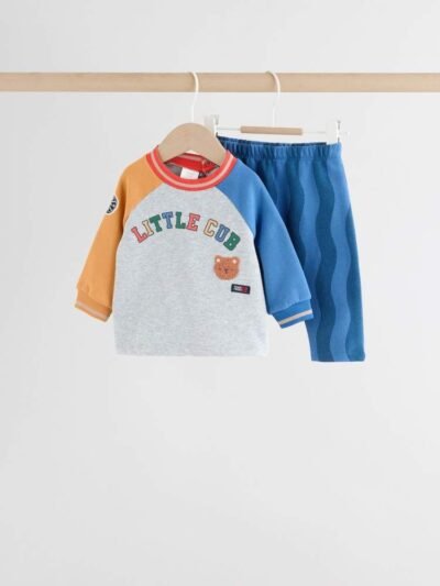 Bright Little Cub Baby Sweat Top and Joggers Set