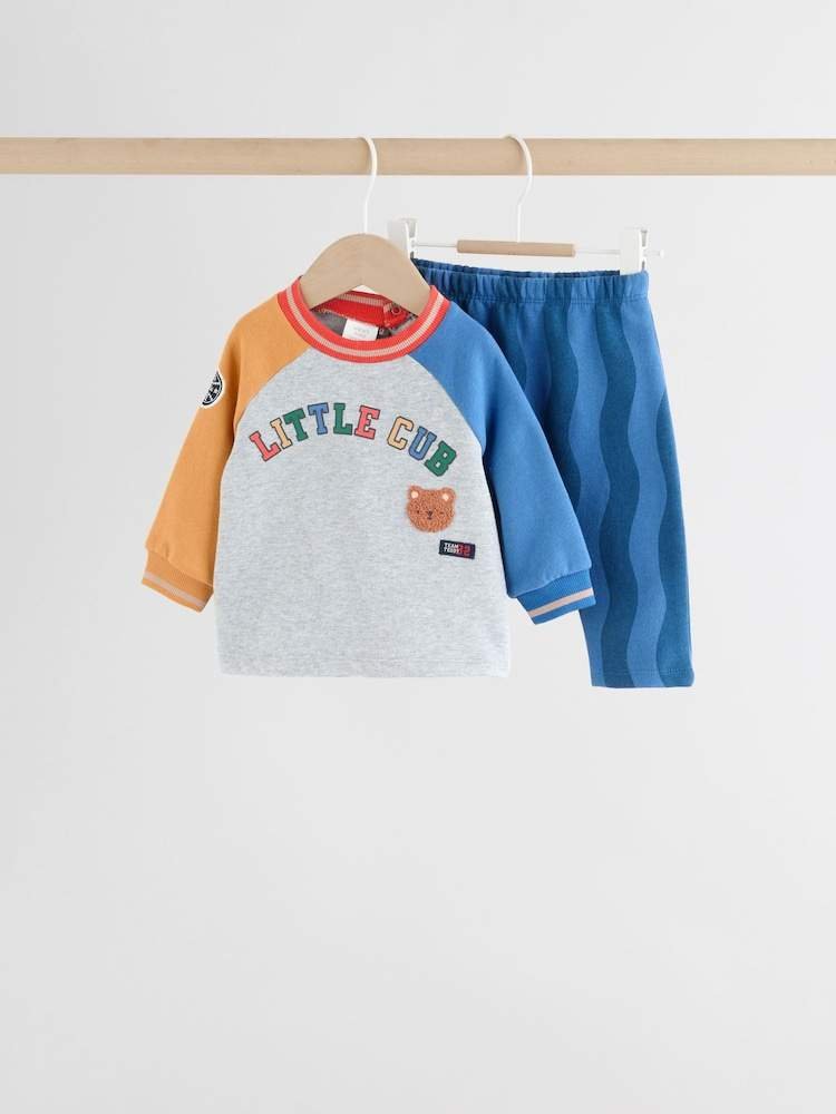 Bright Little Cub Baby Sweat Top and Joggers Set
