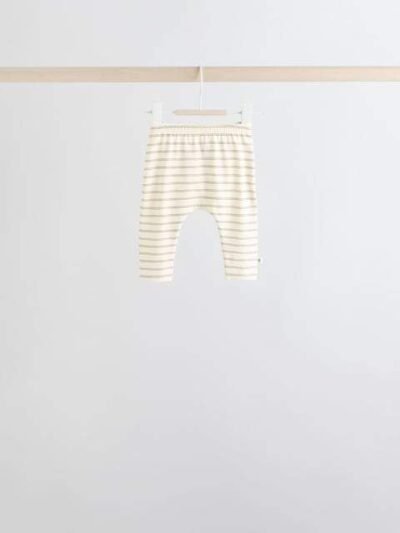 Grey/Cream Character Long Sleeve Top And Leggings Set 6 Piece