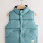 Light Blue Padded Gilet