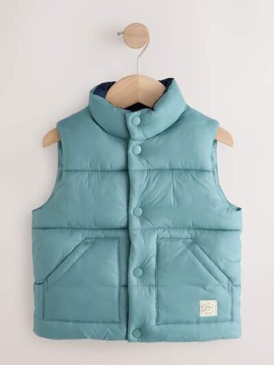 Light Blue Padded Gilet