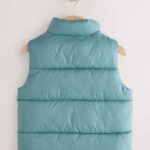 Light Blue Padded Gilet