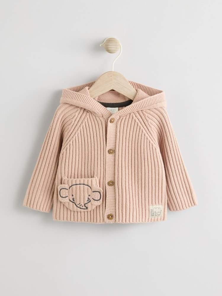 Neutral 100% Cotton Cardigan