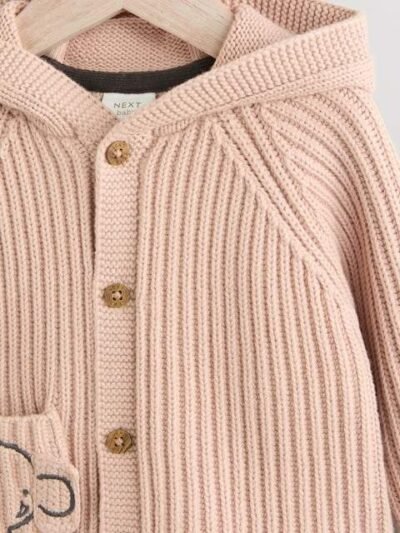 Neutral 100% Cotton Cardigan