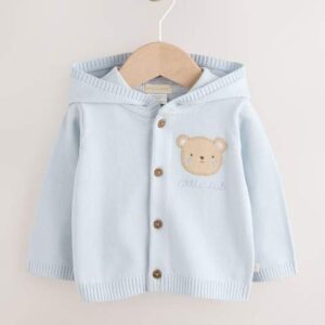 Blue 100% Cotton Cardigan