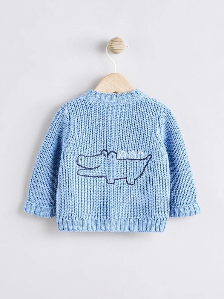Blue Crocodile 100% Cotton Cardigan