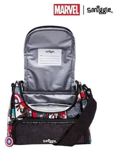 Smiggle Marvel Double Decker Lunchbag With Strap