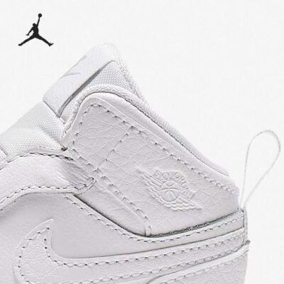 Nike Jordan 1 Crib Bootie White