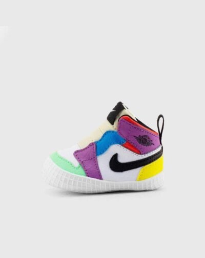 Nike Jordan 1 Crib Bootie Multicolor