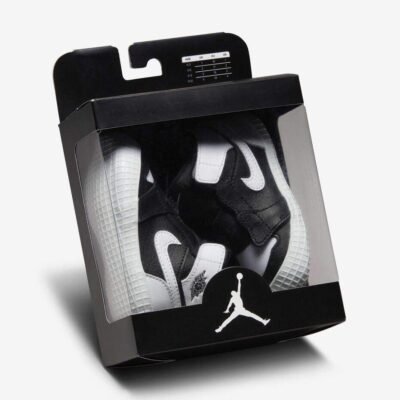 Nike Jordan 1 Crib Bootie Black & Grey