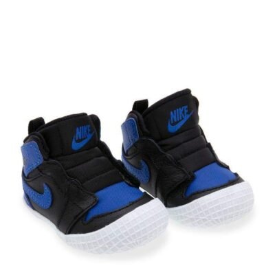 Nike Jordan 1 Crib Bootie Black & Royal Blue