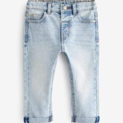 Bleach Denim Regular Fit Comfort Stretch Jeans