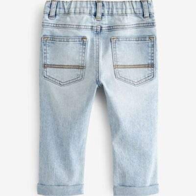 Bleach Denim Regular Fit Comfort Stretch Jeans