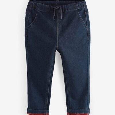 Rinse Blue Super Soft Pull-On Jeans With Stretch