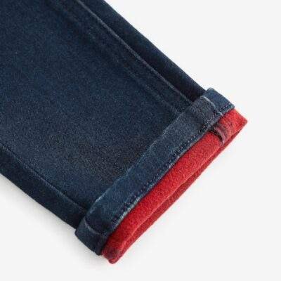 Rinse Blue Super Soft Pull-On Jeans With Stretch